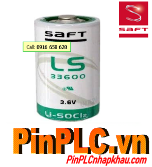 Saft LS33600, Pin nuôi nguồn PLC 10.8v Saft LS33600 size D (Made in FRance)